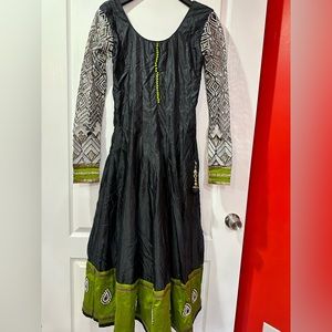 Indian ethnic Churidar anarkali with dupatta